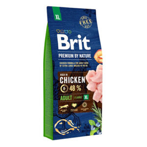 BRIT Premium Adult Chicken ХL – Премиум храна за екстра големи раст адулт (пиле) 1кг.