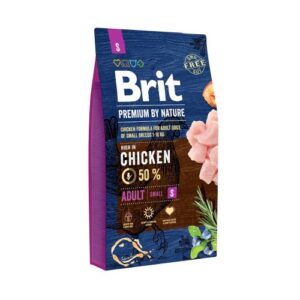 BRIT Premium Mini Adult S – Премиум храна за мини раст адулт (пилешко) 1кг.