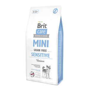 BRIT Care Mini Grain free sensitive – Храна за мини раст хипоалергена (елен) 2кг.