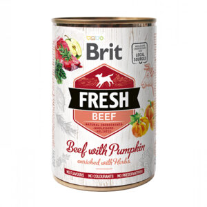 Brit Fresh Beef with Pumpkin – Брит свежо говедско месо со тиква 400гр.