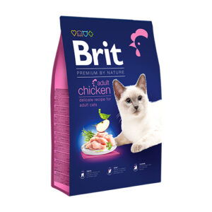 Brit Premium Cat Adult Chicken – Брит храна за маче адулт (пиле) 8кг.