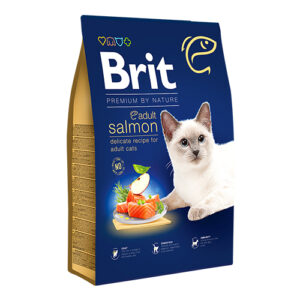 Brit Premium Cat Adult Salmon – Брит храна за маче адулт (лосос) 8кг.