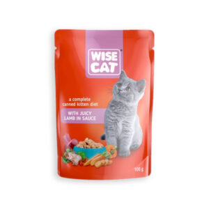 Wise Cat - пауч за маче од јагнешко месо