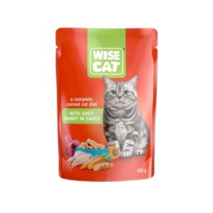 Wise Cat – пауч за маче од зајак
