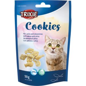 Trixie - Cookies Salmon and CatNip - Колачиња со лосос и кетнип