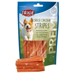 Trixie - Cheese Chicken Stripes - Пилешки ленти со кашкавал